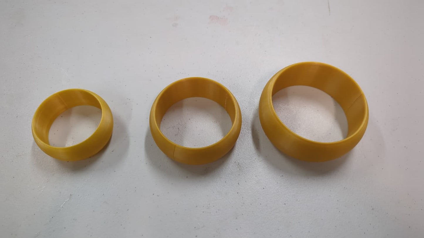 Amy Rose Golden Bracelet – 3D Printed Cosplay Accessory