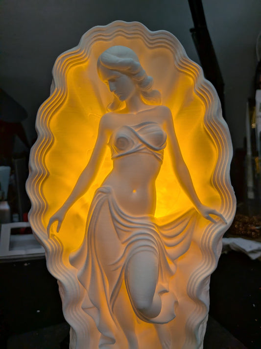 Apollo & Venus Shell Lamp Set