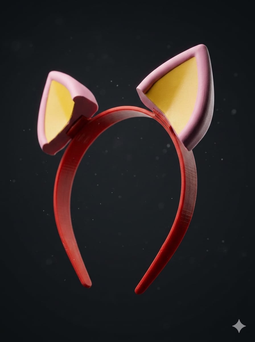 Amy Rose Hairband with Ears