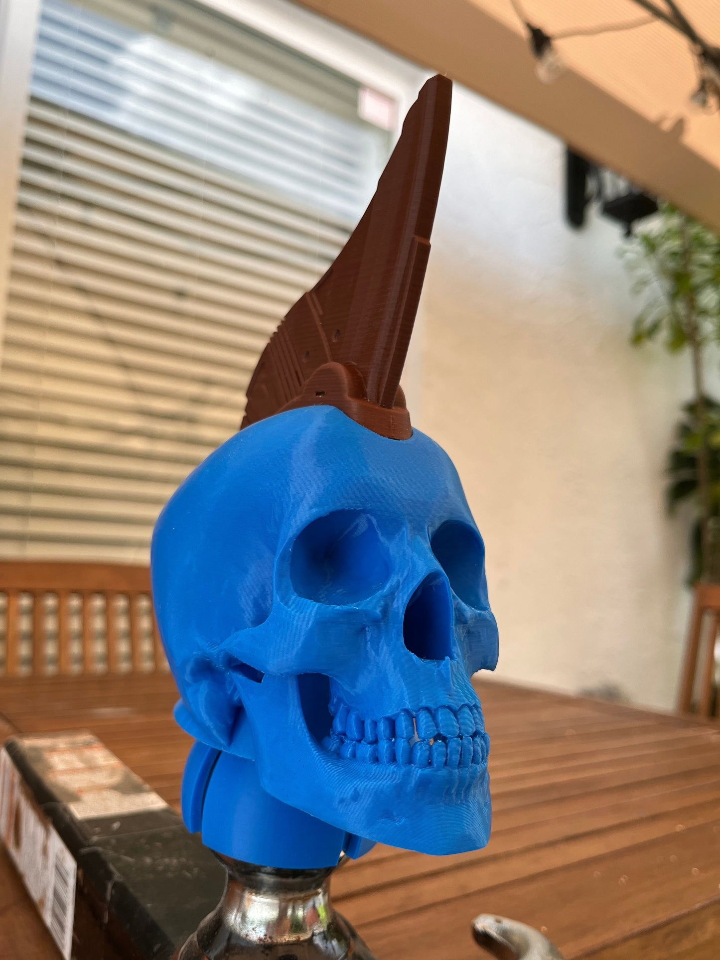 Guardian of the galaxy, Yondu inspired Skull Trailer Tow hook ball  hitch cover
