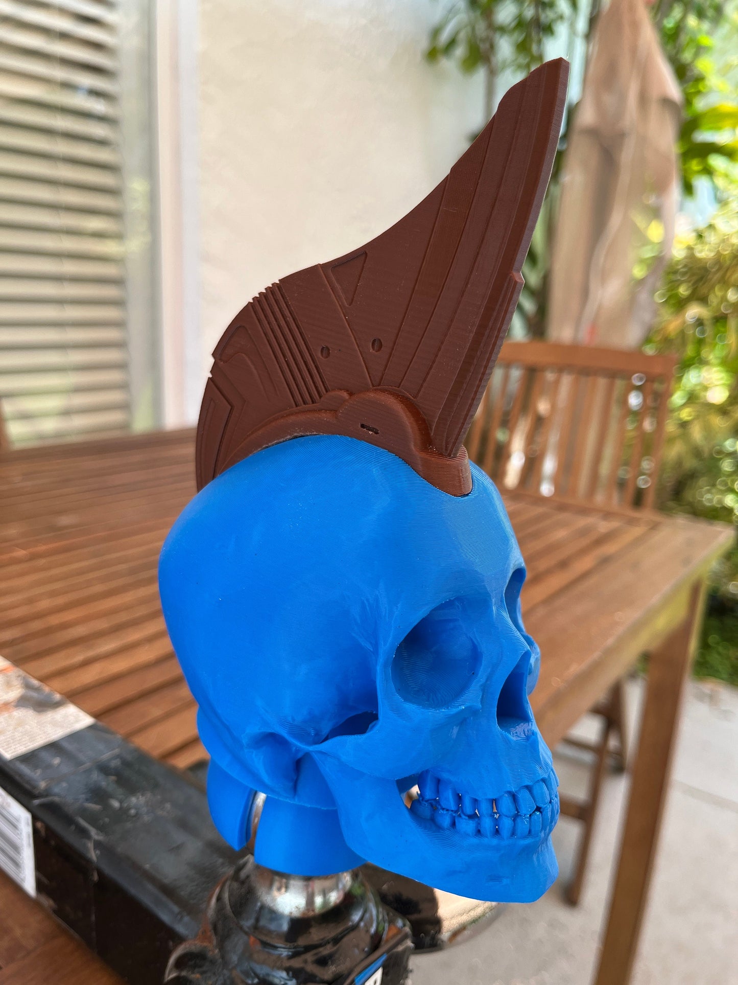 Guardian of the galaxy, Yondu inspired Skull Trailer Tow hook ball  hitch cover