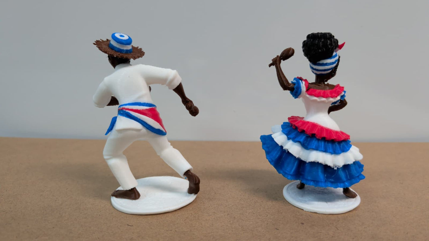 Rumba Dancer Couple